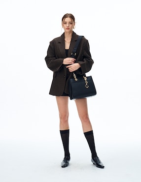 Bolsa satchel H&CO Susana para mujer