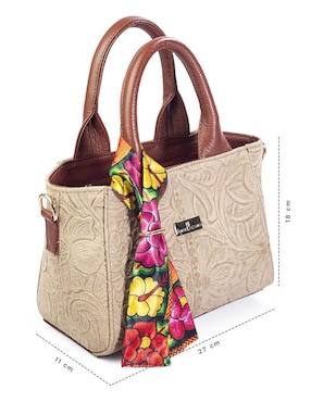 Bolsa crossbody Angelozano Beatriz de piel para mujer