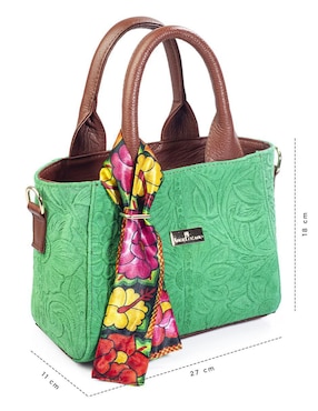 Bolsa crossbody Angelozano Beatriz de piel para mujer