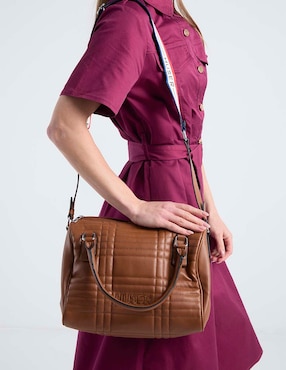 Bolsa satchel Huser Basics para mujer
