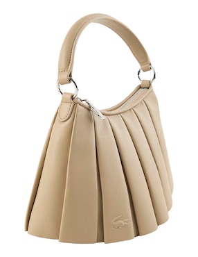 Bolsa hobo Lacoste de piel para mujer