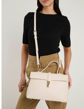 Bolsa satchel Map para mujer