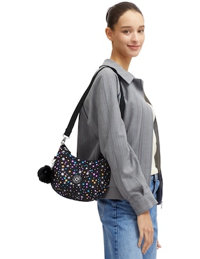 Bolsa shoulder Kipling para mujer