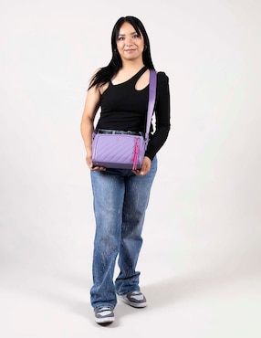 Bolsa crossbody Barbie X Gorett Carmin para mujer