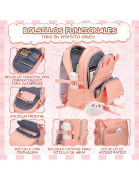 Mochila con portalaptop Lab.g impermeable para mujer