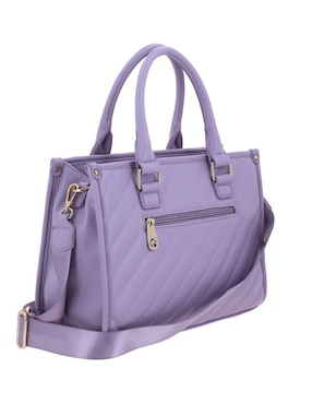 Bolsa satchel Barbie X Gorett Carmin Barbie para mujer