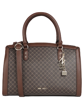 Bolso Calvin Klein Penny Con Triple Compartimento Color Diseño De La