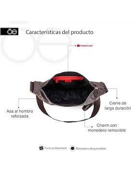 Bolsa bandolera Cloe para mujer