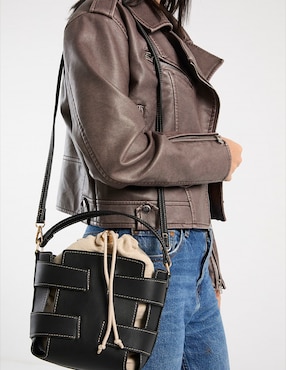 Bolsa bucket Map para mujer