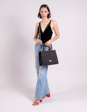 Bolsa satchel Barbie x Gorett Juliza para mujer