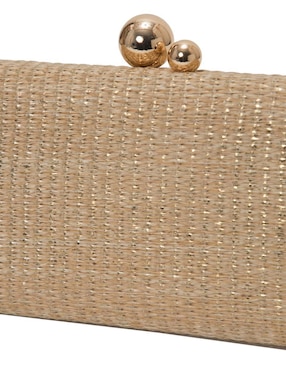 Bolsa clutch Studio F Foil para mujer