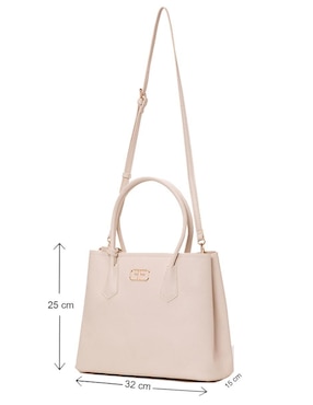 Bolsa satchel Studio F para mujer
