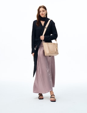 Bolsa satchel H&CO Amori para mujer