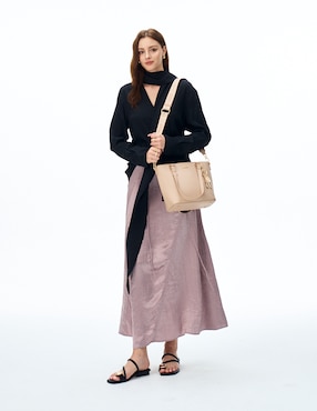 Bolsa satchel H&CO Amori para mujer