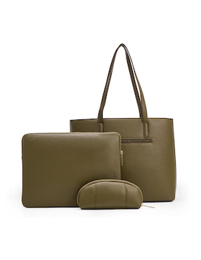 Set de bolsas tote H&CO Carlotta para mujer