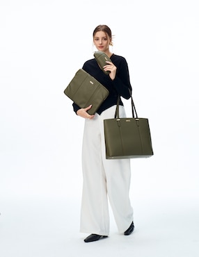 Set de bolsas tote H&CO Carlotta para mujer