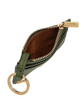 Tarjetero Fossil de piel Lennox para mujer