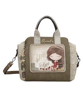 Bolsa satchel Anekke para mujer