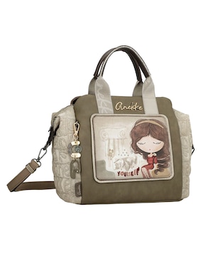 Bolsa satchel Anekke para mujer