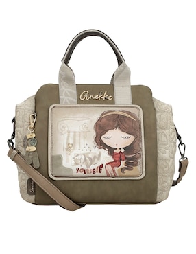 Bolsa satchel Anekke para mujer