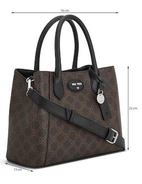 Bolsa satchel Nine West Adeline para mujer