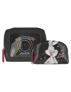 Set cosmetiquera para maquillaje W Capsule Looney Tunes Bugs Bunny 2 piezas para mujer