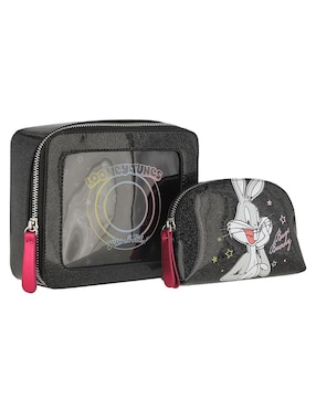 Set cosmetiquera para maquillaje W Capsule Looney Tunes Bugs Bunny 2 piezas para mujer