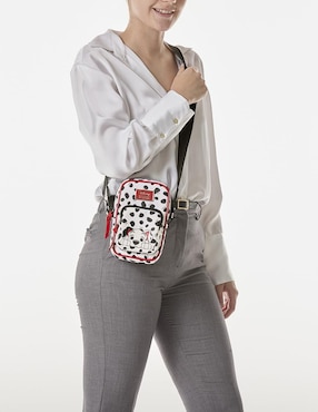 Porta celular portátil Disney Dalmatians W Capsule fijación cierre