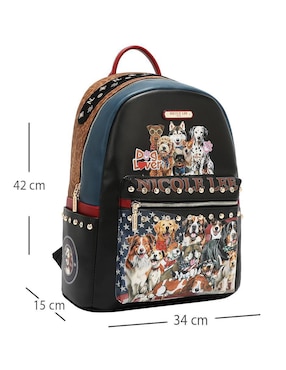 Backpack Nicole Lee Best Smile para mujer