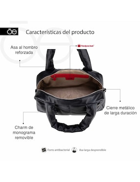 Bolsa bowler Cloe Gazgaki para mujer