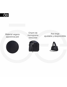 Bolsa bowler Cloe Gazgaki para mujer