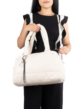 Bolsa bowler Cloe Gazgaki para mujer