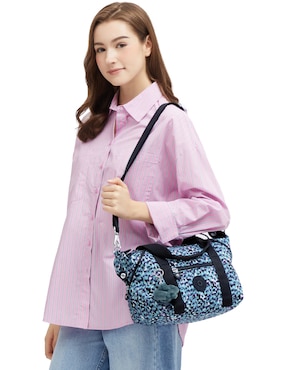 Bolsa shoulder Kipling para mujer