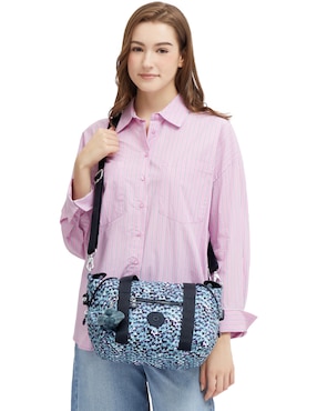 Bolsa shoulder Kipling para mujer