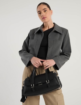 Bolsa satchel Calvin Klein para mujer