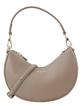 Bolsa shoulder Lacoste de piel para mujer