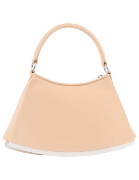 Bolsa shoulder Lacoste Lenglen de piel para mujer