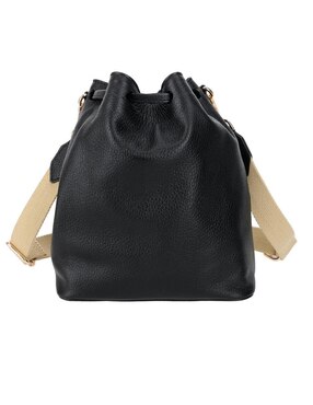 Bolsa bucket Guadalupe Vázquez Eros de piel para mujer