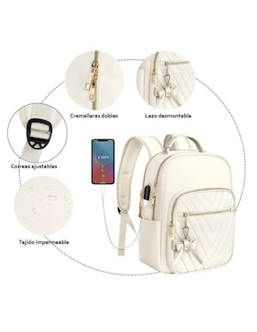 Mochila antirrobo Belug impermeable para mujer