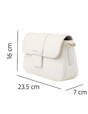 Bolsa crossbody Lacoste para mujer
