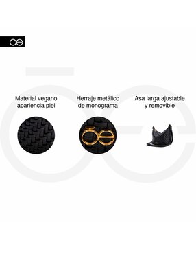 Bolsa hobo Cloe Idiele para mujer