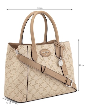Bolsa satchel Nine West Adeline para mujer