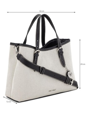 Bolsa satchel Nine West Kieran para mujer