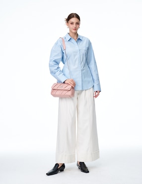 Bolsa flap H&Co Asimina para mujer