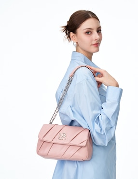 Bolsa flap H&Co Asimina para mujer