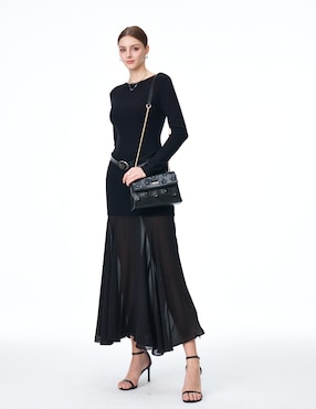 Bolsa flap H&Co Ella para mujer