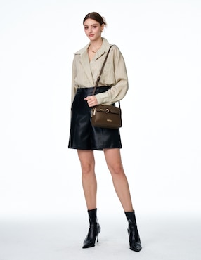 Bolsa crossbody H&Co Demi para mujer