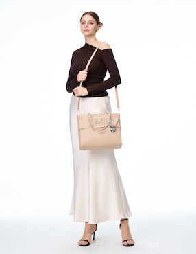 Bolsa satchel H&Co Sophia para mujer