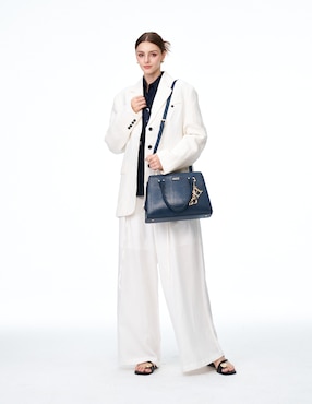 Bolsa satchel H&Co Anastacia para mujer