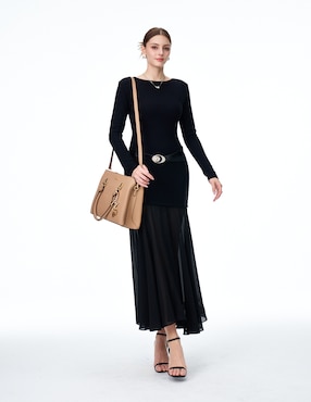 Bolsa tote H&Co Nicola para mujer